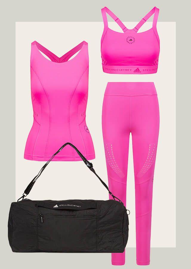 set da ginnastica rosa