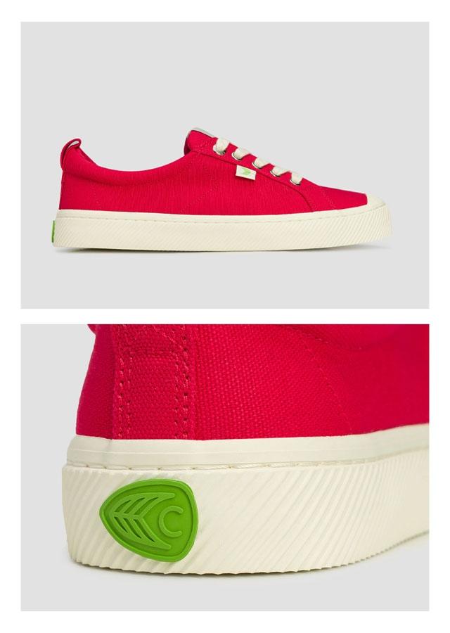 Najmodniejsze sneakersy damskie 2025/2026 – czerwone sneakersy  