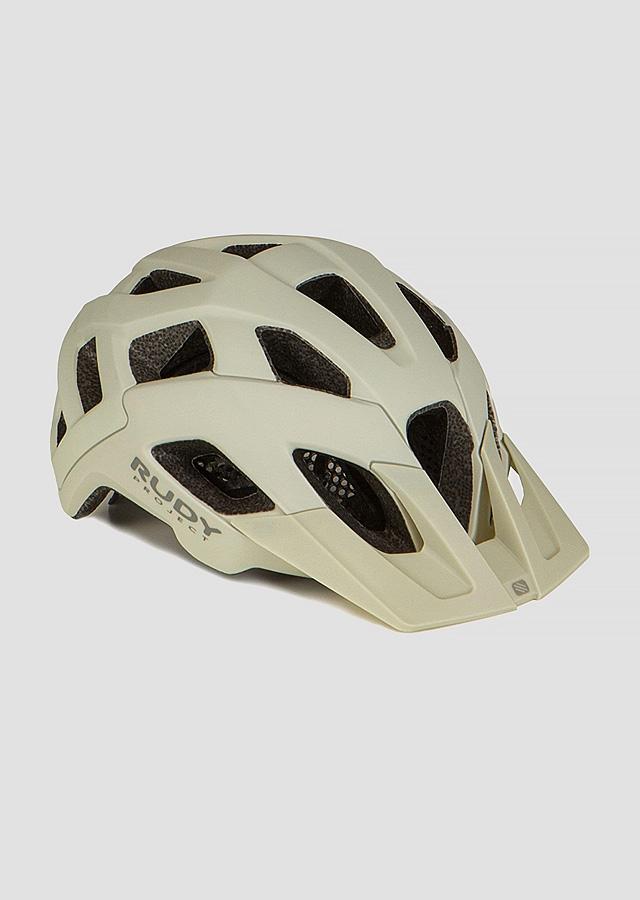 Beżowy kask rowerowy Rudy Project 