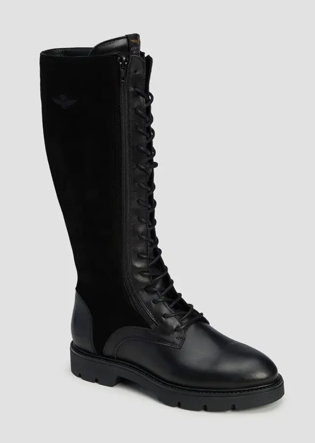 Lederstiefeletten von Aeronautica Militare Lederstiefeletten von Aeronautica Militare