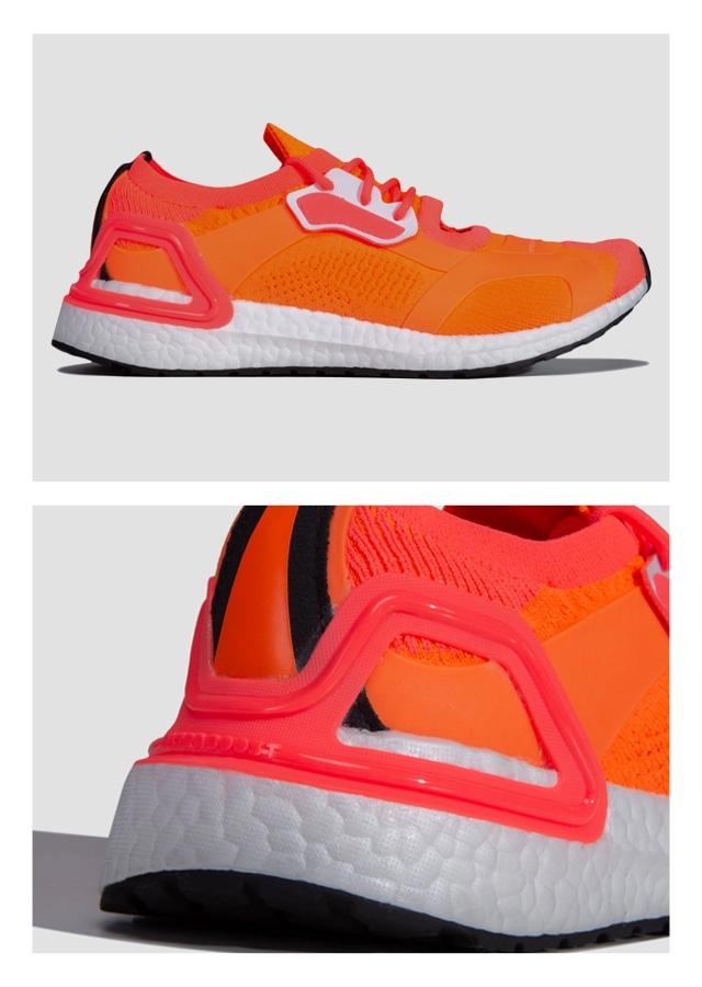 Pomarańczowe buty biegowe damskie Adidas by Stella McCartney Pomarańczowe buty biegowe damskie Adidas by Stella McCartney